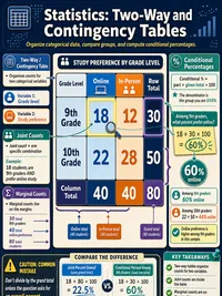 Statistics: Two-Way and Contingency Tables