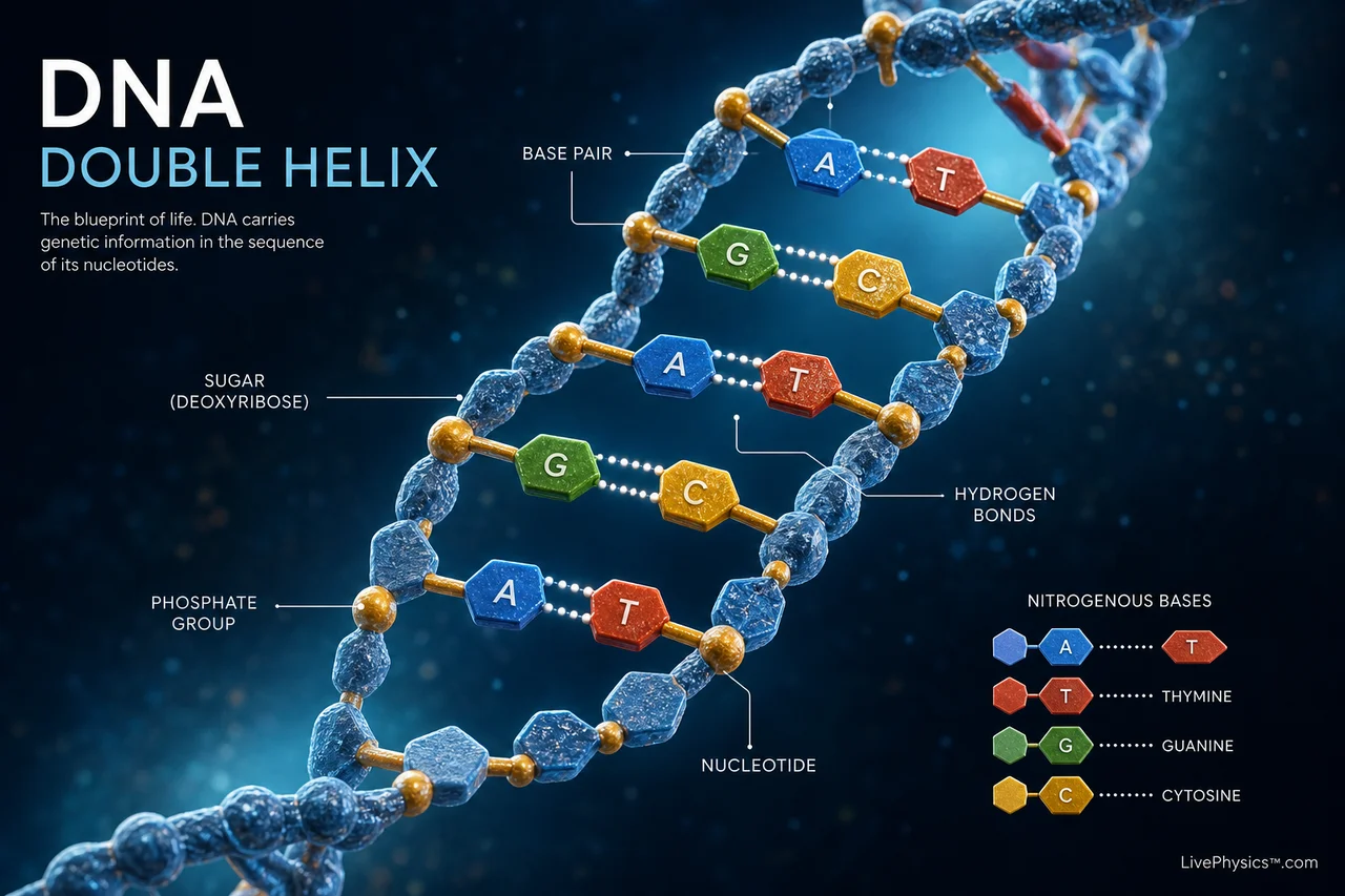 DNA Double Helix wallpaper