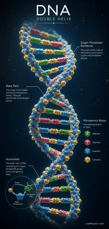 DNA Double Helix wallpaper