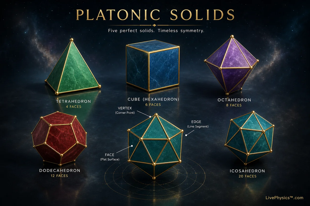 Platonic Solids wallpaper