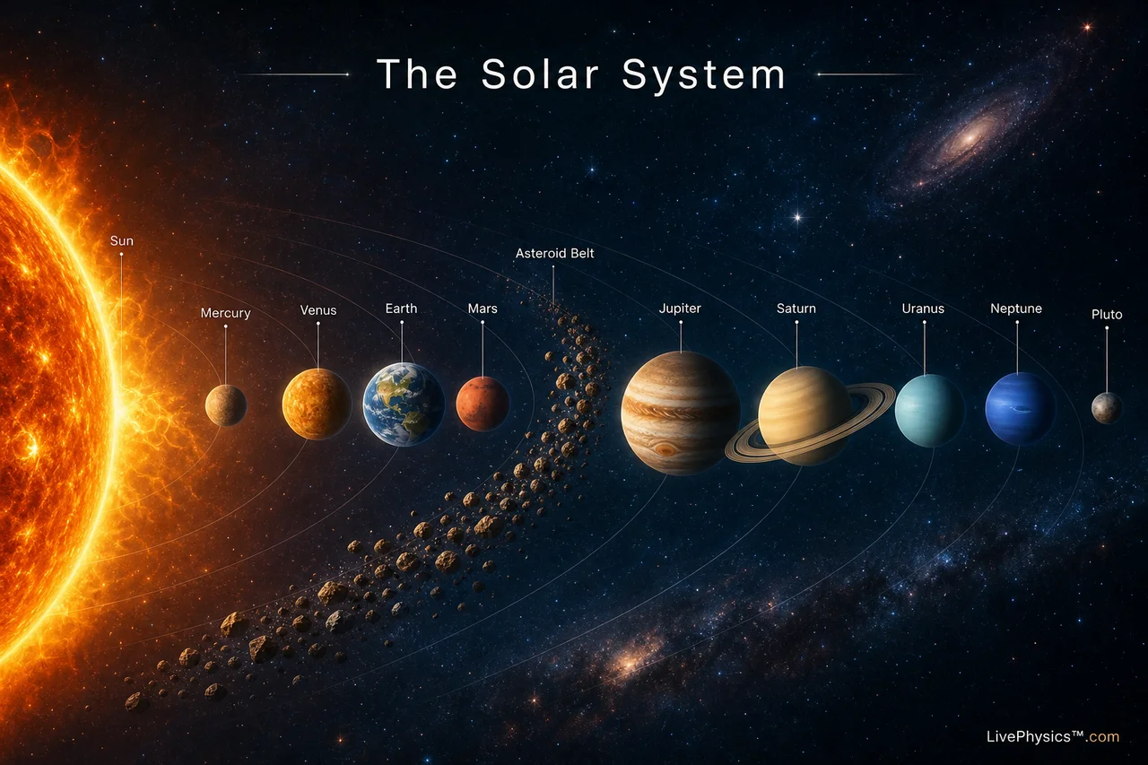The Solar System wallpaper