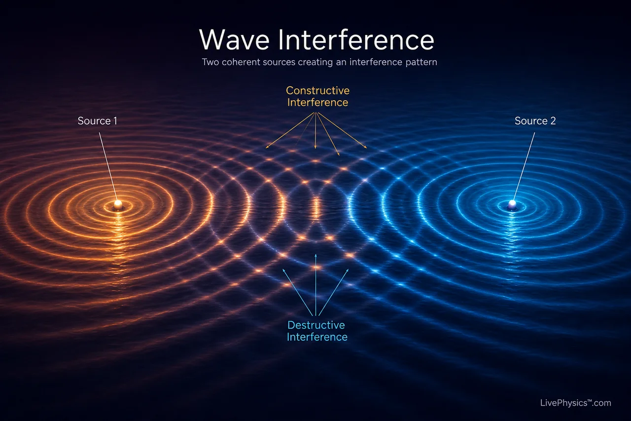 Wave Interference wallpaper