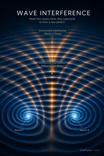 Wave Interference wallpaper