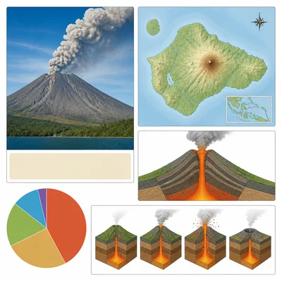 A nonfiction page with multiple features including a picture, caption, map, chart, and diagram.