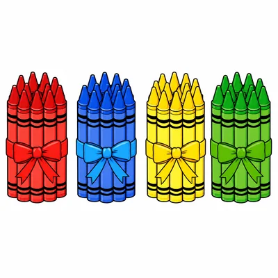 Four bundles of counting sticks in a row