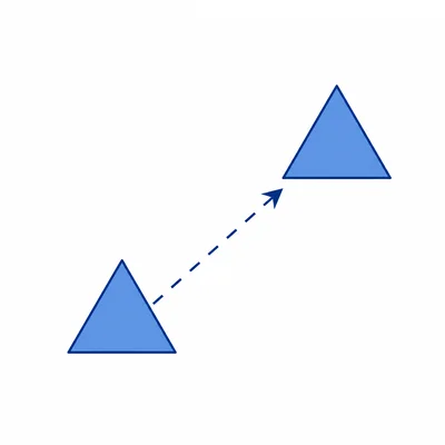 A shape shifts the same distance and direction without turning or flipping.