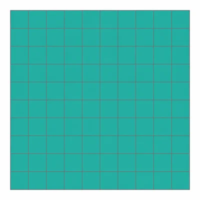 A hundreds grid with all one hundred squares shaded.