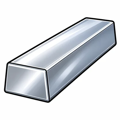A strong shiny metal beam.