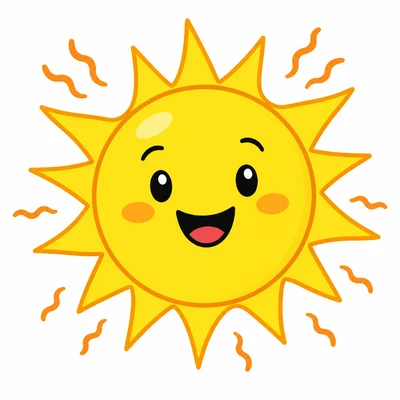 A hot bright sun.