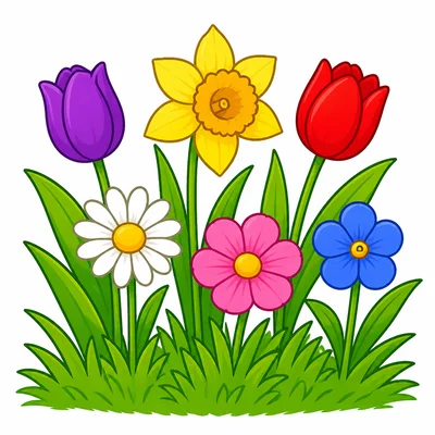 Flowers blooming in spring.