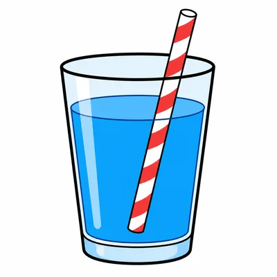 A glass of water.