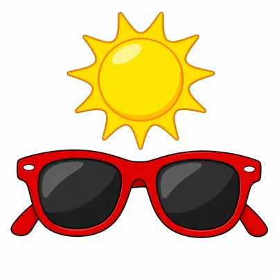 Sunglasses for a sunny day.